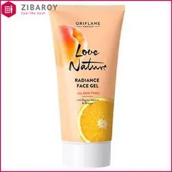 ژل صورت اوریفلیم سری Love Nature حاوی عصاره زردآلو و پرتقال حجم 50میل - شماره 35911