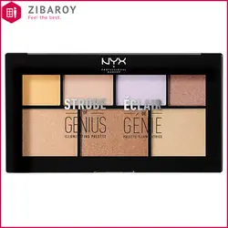 پالت هایلایتر 7 رنگ نیکس مدل Strobe Of Genius