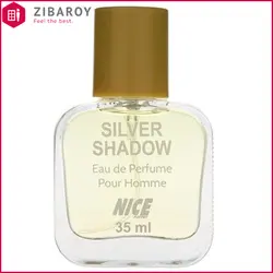 عطر جیبی مردانه نایس پاپت مدل Silver Shodow حجم 35 میل