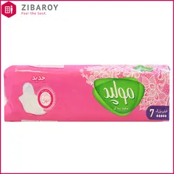نوار بهداشتی مولپد ضخیم پنبه ای سایز خیلی بزرگ 7 عددی