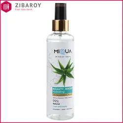 اسپری آبرسان صورت میکوآ مدل Beauty Water حاوی عصاره آلوئه‌ورا حجم 200 میل