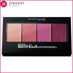 پالت رژ گونه و هایلایتر میبلین مدل Master شماره 10