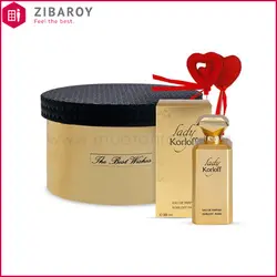 پک هدیه عطر زنانه-W13(ادو پرفیوم زنانه کارلوف مدل Lady حجم 88 میل)