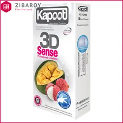 کاندوم خاردار مدل 3D Sense کاپوت 12 عددی