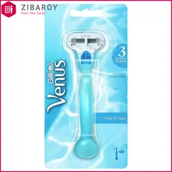 تیغ اصلاح ژیلت 3 تیغه venus close and clean