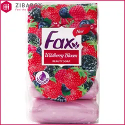 صابون فاکس مدل Wildberry Bloom با رایحه میوه های جنگلی بسته 5 عددی وزن 70 گرم