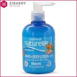 لوسیون دست و بدن فارماسی مدل Naturelle حاوی املاح دریایی و آلوئه ورا 300 میل