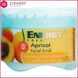 کرم لایه بردار انرژی حاوی عصاره زردآلو حجم 300 میل