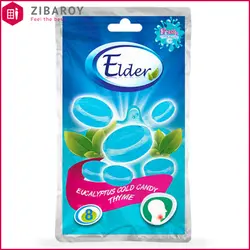 آبنبات سرد اكالیپتوس الدر با طعم آویشن بسته 8 عددی