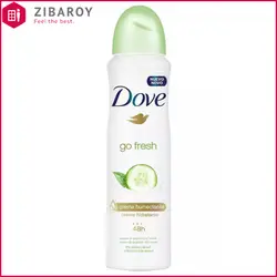 اسپری ضد تعریق زنانه داو مدل Go Fresh با رایحه خیار حجم 250 میل