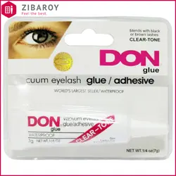 چسب مژه بدون رنگ وکیوم قوی دان وزن 7 گرمی