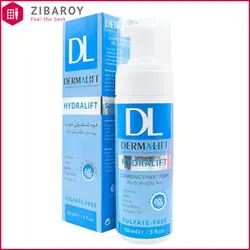 فوم شستشوی صورت درمالیفت مدل Hydra Lift مناسب پوست خشک حجم 150 میل