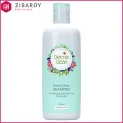 شامپو درماکلين مناسب موهای چرب حاوی عصاره گياهان ژاپنی و سيستئين حجم 250 ميل