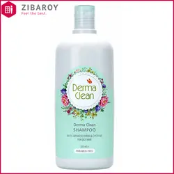 شامپو درماکلين مناسب موهای چرب حاوی عصاره گياهان ژاپنی و سيستئين حجم 500 ميل