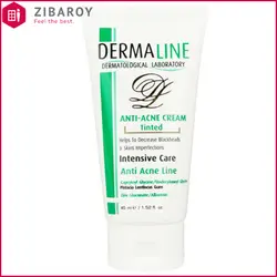 کرم ضدجوش رنگی درمالاین مدل Anti Acne Line حجم 45 میل