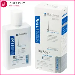 شامپو ضد شوره دکاموند کلینیک مناسب شوره خشک و خارش سر حجم 210 میل