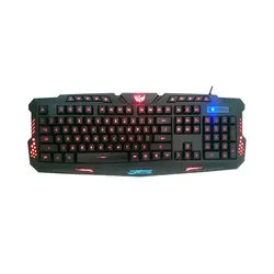 کیبورد گیمینگ Wired M200 Three Color Backlighting Game Keyboard