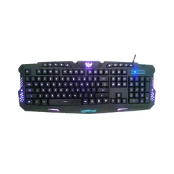 کیبورد گیمینگ Wired M200 Three Color Backlighting Game Keyboard