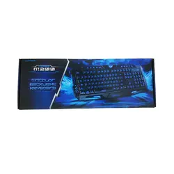 کیبورد گیمینگ Wired M200 Three Color Backlighting Game Keyboard