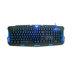 کیبورد گیمینگ Wired M200 Three Color Backlighting Game Keyboard