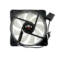 فن کیس STATUS SIX RGB 120mm پره سفید