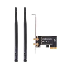 کارت شبکه اینترنال PCI EXPRESS DIEWU دو آنتن