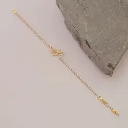 دستبند جواهری طرح پاپیون