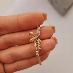 دستبند جواهری طرح پاپیون