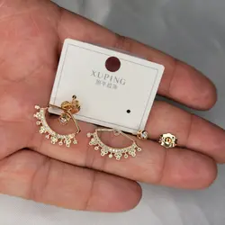 گوشواره میخی با گل میخ لاله گوش