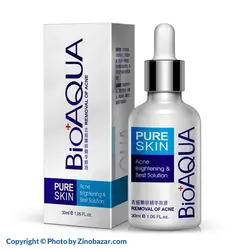 سرم درمانی ترمیم کننده و ضد جوش صورت بیوآکوا | قیمت و خرید | زینو بازار