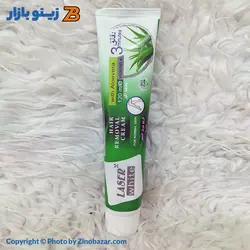 کرم موبر حاوی عصاره آلوورا لیزر وایت ۱۲۰ میلی | قیمت و خرید | زینو بازار