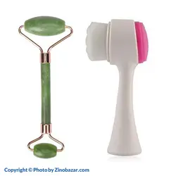 ماساژور دستی و جید رولر صورت رزگلد ریلکس | قیمت و خرید | زینو بازار