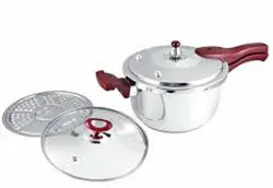 زودپز استیل دسینی مدل دسته دار 9 لیتر