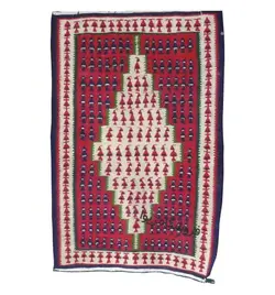 گلیم سنتی هرسین رومیزی: تولید گلیم بافی کوثر