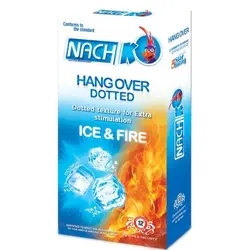 کاندوم خاردار کدکس مدل Hang Over Ice And Fire بسته 12 عددی