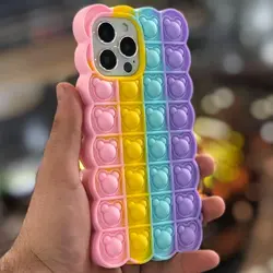 کاور مدل فیجت طرح خرسی مناسب برای اپل iPhone 13 Pro Max