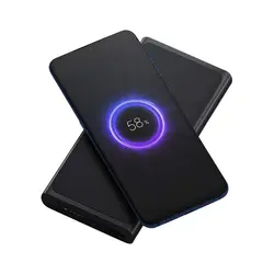 پاوربانک وایرلس هوشمند شیائومی مدل Xiaomi Wireless 10000mAh Power Bank -PLM11ZM