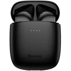 هدفون بی‌سیم وایرلس باسئوس مدل Baseus W04 Pro همراه با محفظه شارژر وایرلس