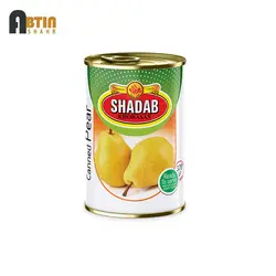 کمپوت گلابی شاداب خراسان 370 گرم_12 عددی