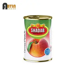 کمپوت هلو شاداب خراسان 370 گرم_12 عددی