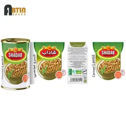 کنسرو عدسی شاداب خراسان 370 گرم_12 عددی