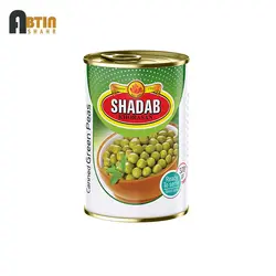 کنسرو نخود سبز شاداب خراسان 370 گرم_12 عددی