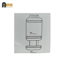 پایه هولدر نگهدارنده گوشی موبایل Universal Silicon Sucker Car Holder