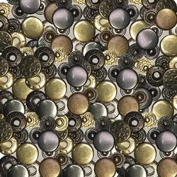 دکمه چهار پارچه میانه