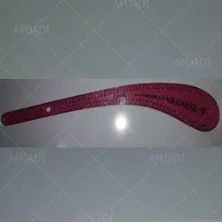 خط کش گرزی خیاطی