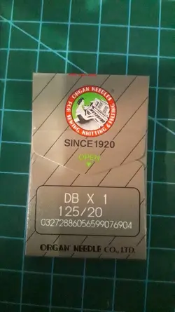 سوزن چرخ خیاطی راسته دوزDB*1