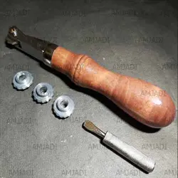 رولت چرم با 4سر قابل تعویض