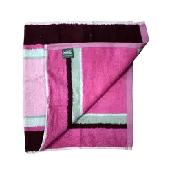 حوله دستی برق لامع مدل آتلانتیک (صورتی)