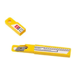 تیغ کاتر کوچک 12 تکه(نقره ای 10 عددی) دلی مدل E2012