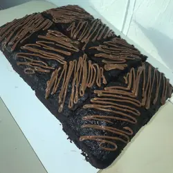 کیک دبل چاکلات